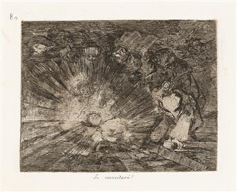 FRANCISCO JOSÉ DE GOYA Three aquatints with etching from Los Desastres de la Guerra.